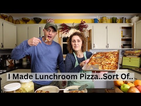 Remember Lunchroom Pizza??? I Made It...Sort Of 😅
