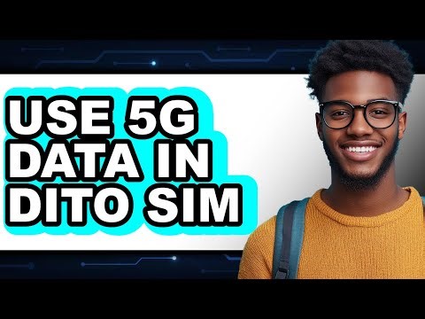 How to Use 5g Data in Dito Sim - Step by Step