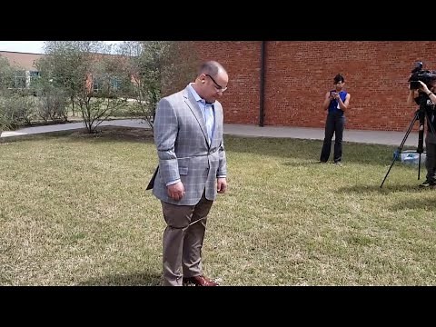 Fort Worth police demonstrate BolaWrap, a new nonlethal weapon