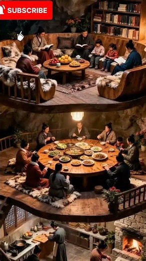 Snowy Mountain Village Life in Winter | Peaceful Daily Routine of a Villager