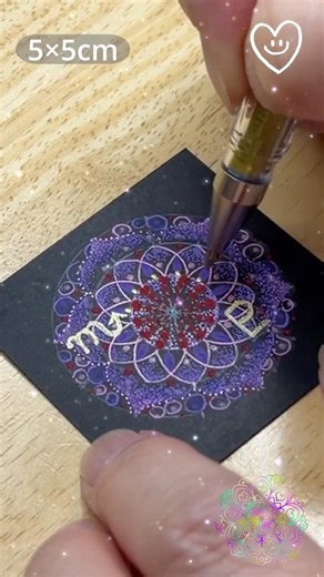 Easy Zodiac Mandala Art 🌸 Scorpio Inspired Drawing ✨ #shorts