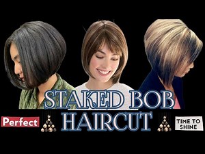 50+ Most Beautiful Stacked Bob Haircuts For Women Over 41