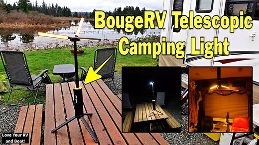 BougeRV T1 Telescopic Adjustable LED Camping Light Review