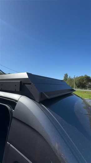 The brand new electric rooftop tent by Adventure Van Conversions is available for DIY installations! 🔧✨ They invite all B2B partners and DIYers! 👉 Installation at their shop is also available 👉 List of installers across Europe & USA coming soon ✅ Fully water resistant ✅ Wind resistant ✅ Comfortable even in below-zero temperatures ✅ Self-folding fabric – the easiest tent to use! ✅ 3 windows with bug screens PVC glass ✅ Solar integrated ☀️ ✅ Electric opening works even under heavy snow! ❄️ ✅ Li