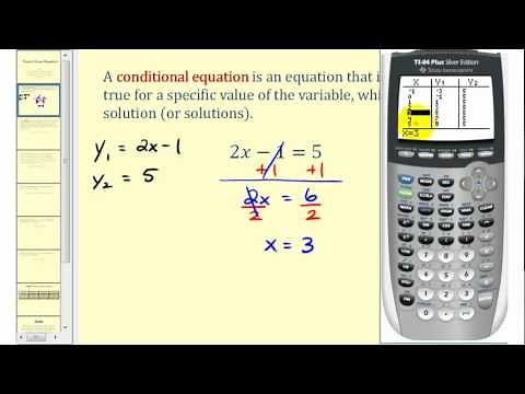 Types of Linear Equations: Conditional, Identity, and Contradiction