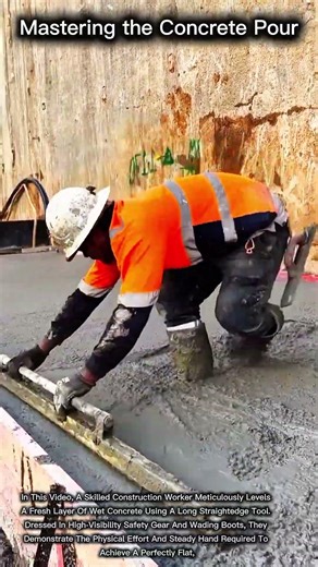 Mastering the Concrete Pour finishing