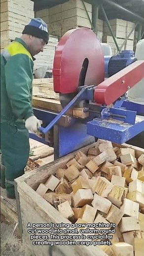 Wood Preparation for Cargo Pallets