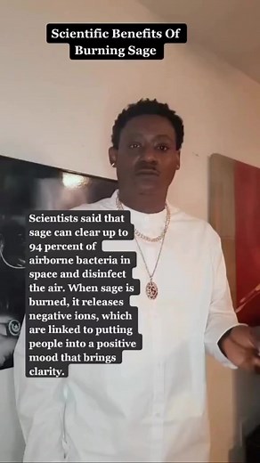 3.2K views · 141 reactions | Scientific benefits of sage. Smudging is an ancient spiritual practice developed by indigenous peoples, burning sage— has traditionally been used to help clear negative energy. #sage #smudging #toxinfreeliving #spiritualwarfare #spiritualityawake #soulmusic #mindbodyspirit #metaphysicalhealing #metaphysics #metaphysical | Ricky Prestige Leverett Jr. | Facebook