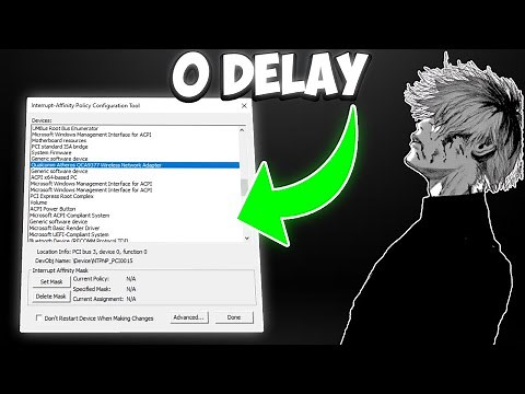 How to Get 0 DELAY in ANY Game (Lower Delay & Fix Stutters)