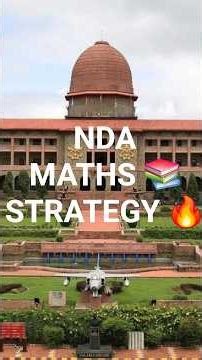 NDA Maths Strategy #nda #ndamaths #ndaexam #ndapreparation #viral #shorts