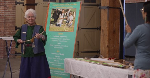 International Traditional Games Society teaches Native games