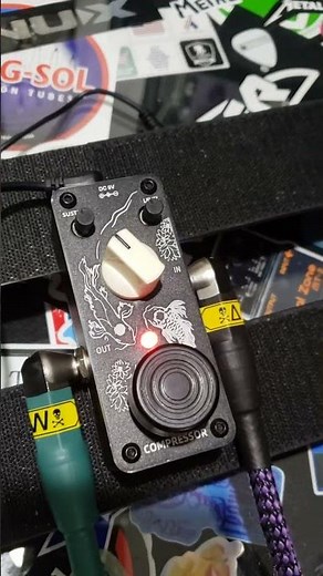 Sondery Compressor. #budgetpedals #guitar #effectspedal
