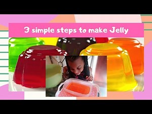 How to make Jelly in 3 simple steps - 5 year old JJ's 2 minute recipe - Lockdown Throwback Episode 2