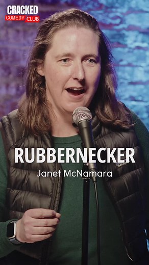 I waited in line for this - @janet.mcnamara #standup #standupcomedy #comedyreels | Cracked Comedy Club