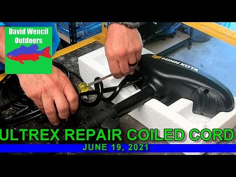 Minn Kota Ultrex Repair - Coiled Cable Assembly Replacement