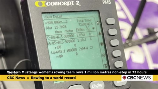 Rowing to a record: athletes celebrate after rowing 1 million metres in 73 hours | Haystack News