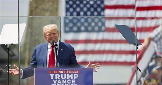 First outdoor Trump rally since shooting