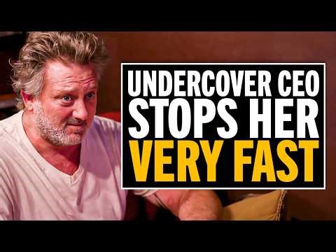 Undercover CEO Exposes a Restaurant Manager’s Shocking Bias