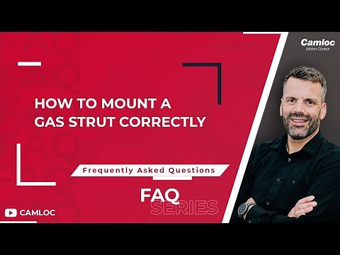 How to mount a gas strut correctly (FAQ Series) - Camloc Motion Control