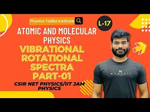 atomic and molecular physics| vibrational rotational spectra| csir net physics| gate| msc entrance