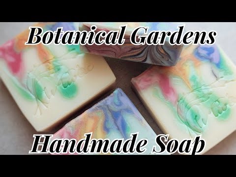 DIY Soap Design! - Botanical Garden Handmade Soap - How It's Made - Inspired Functional Home Decor