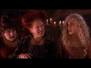 hocus pocus 1993 The witches turn Thackery into a black cat scene