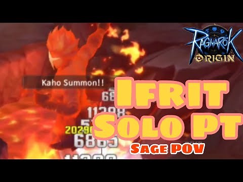 Ragnarok Origin [KR] IFRIT MVP - Sage POV