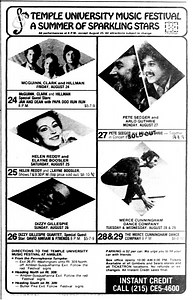 Concert History of Temple University Amphitheatre Ambler, Pennsylvania, United States  | Concert Archives