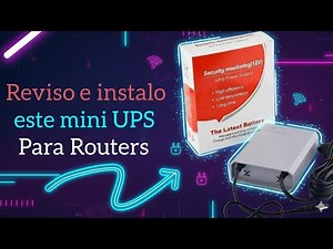 Reviewing and installing this mini UPS for routers
