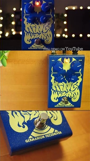spellcasterFX King Wizard Germanium Fuzz Driver #spellcaster #king #wizard #fuzz #guitarpedals