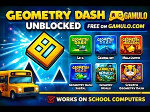 🔺 Geometry Dash Unblocked | Play Geometry Dash Online on Gamulo.com