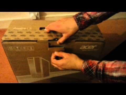 Acer Aspire XC-105 Desktop Unboxing 2013 New