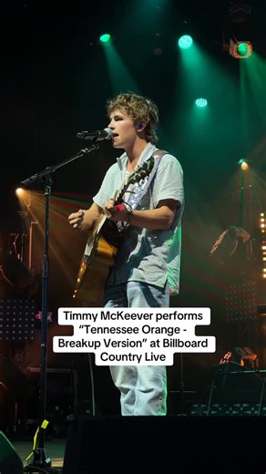 Timmy McKeever performs “Tennessee Orange - Breakup Version” at Billboard Country Live On The Rise. #BillboardLive | Billboard Country