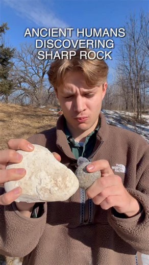 North 02 | Ancient humans discovering stone tools #history #archaeology #archery #science #ancienthistory | Instagram