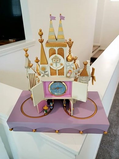 Small World Animated Clock