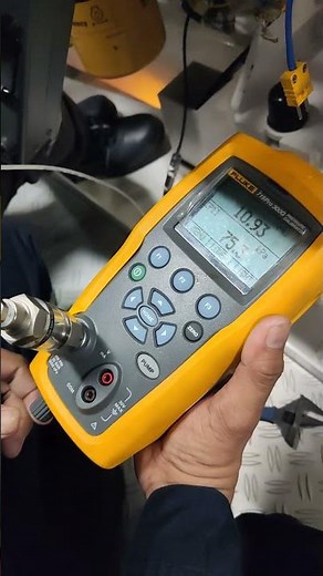 Fluke pressure calibrator tool