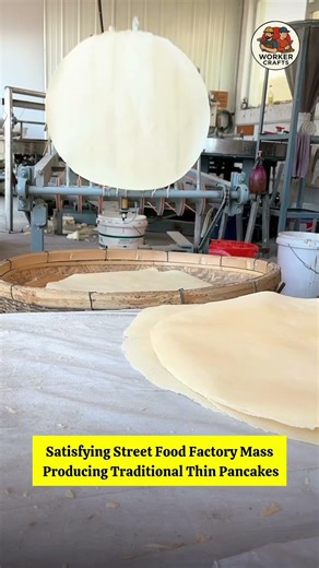 Amazing Automatic Chinese Jianbing Pancake Making Machine | Mass Producing Traditional Thin Pancake