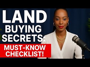 "What Nobody Tells You About Buying Land - Complete Checklist"