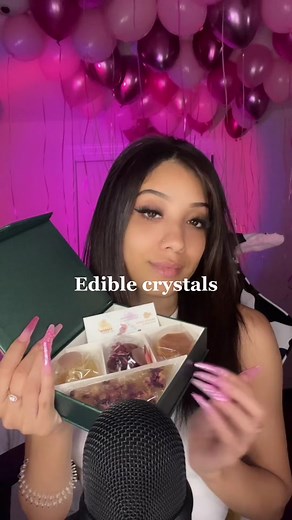 #asmr #fyp #ediblecrystals #crunchy