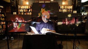 Thank you to everyone who attended Bill Ward's poetry reading at The Last Bookstore. Here's a new video from the event, as Bill reads the poem for his art piece "Indestructible Youth." Get details on Bill's poetry and art book vinyl set at www.billwarddrumart.com. | Bill Ward