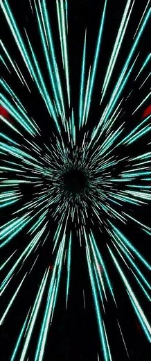 Blender Animation | Star Wars Hyperspace Jump Effect (Portrait)