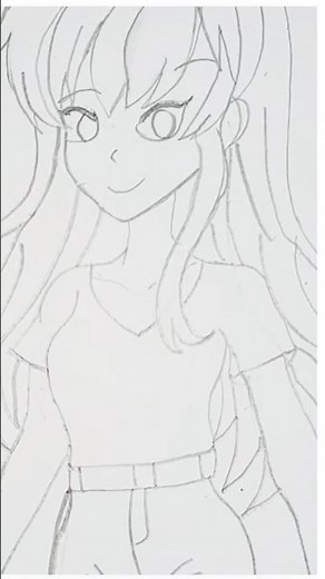 What if Alex was an Anime Character? | Minecraft Drawing Transformation ✍️✏️