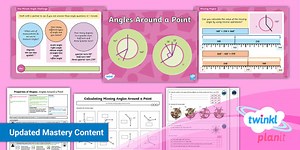 PlanIt Maths Year 5 Properties of Shapes Lesson Pack 6: Angles Around a Point