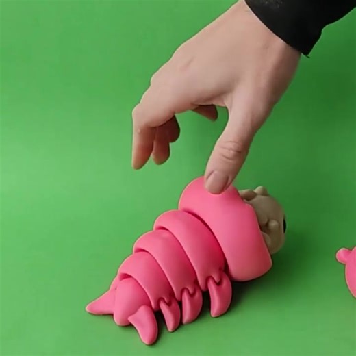 🧸 Shrimpy Boo • STL files ➡️ Download 3D print model: https://cults3d.com/:2680573 💡 Designed by MoonToys | Cults.