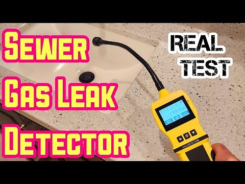 Sewer Gas Leak Detector ⚠️Testing⚠️
