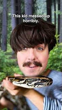 Kid VS Snake (GONE WRONG) 🤯