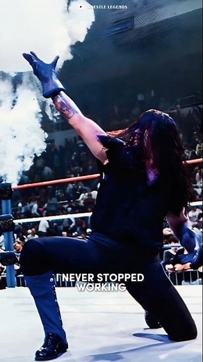 The Undertaker Stayed True To His Deadman Character #shortvideo