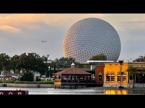 EPCOT World Showcase 2023 Evening Walkthrough in 4K | Walt Disney World Orlando Florida April 2023