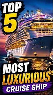 Top 5 Most Luxurious Cruise Ships in the World (2026) 🚢💎