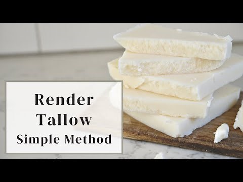 How to Render Beef Tallow - No Special Equipment Needed